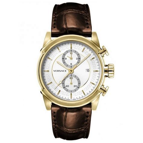 versus versace uhr herren silber|versace chronograph watch.